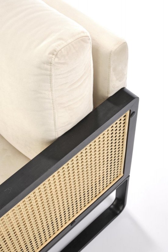 Kreslo ILARIO béžové/čierne