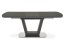 Rozkládací jídelní stůl BILOTTI 160(200)x90 antracit mat/ořech
