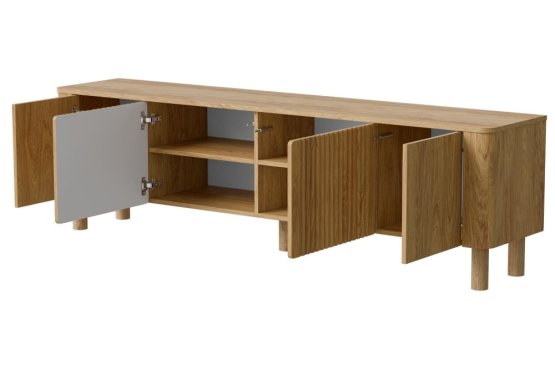 TV stolík ARANGO RTV-2 dub hikora (190 cm)