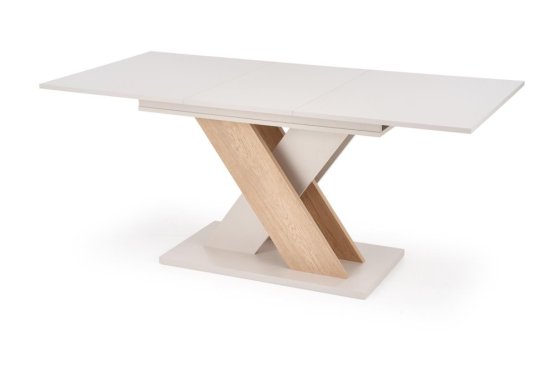 Rozkládací jídelní stůl XARELTO 130(175)x85 kašmír/dub cremona