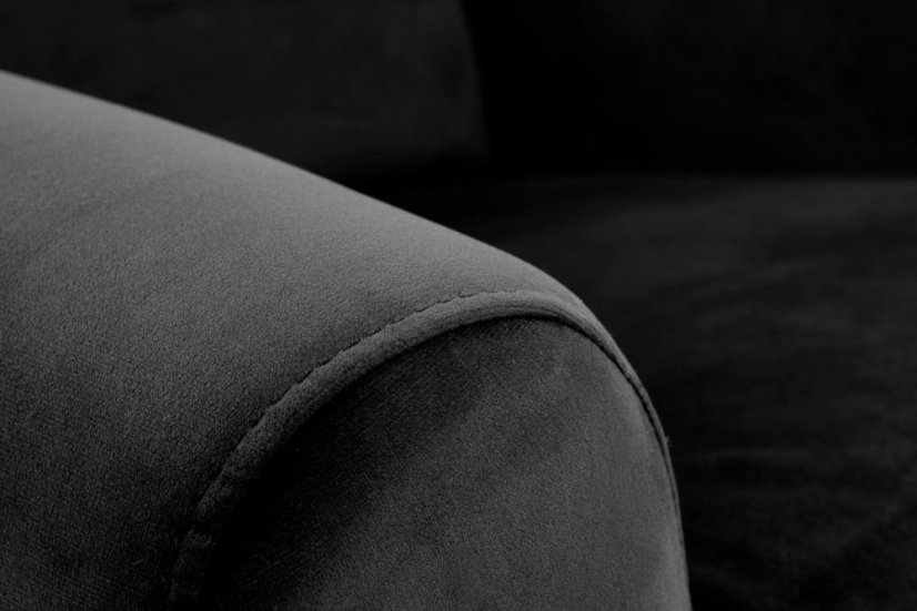 Relaxační křeslo AGUSTIN 2 černé