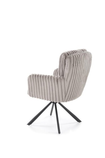 Jedálenské kreslo K572 sivé