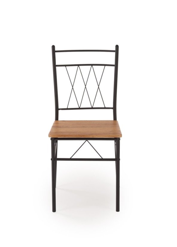 Jedálenský set 4+1 FAUST dub prírodný/čierna