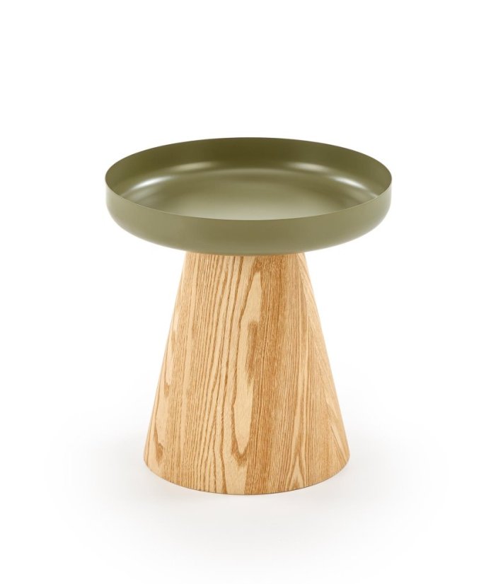 Konferenční stolek GINA přírodní/zelená