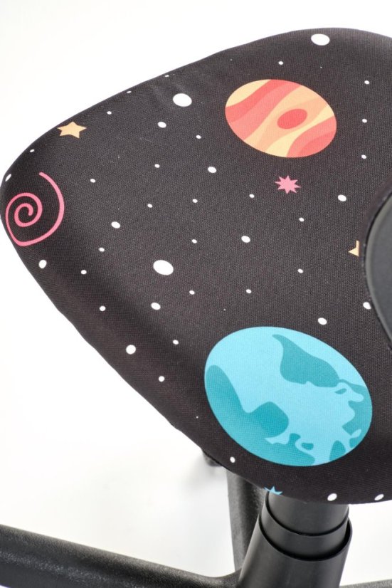 Dětská otočná židle BINGO černá