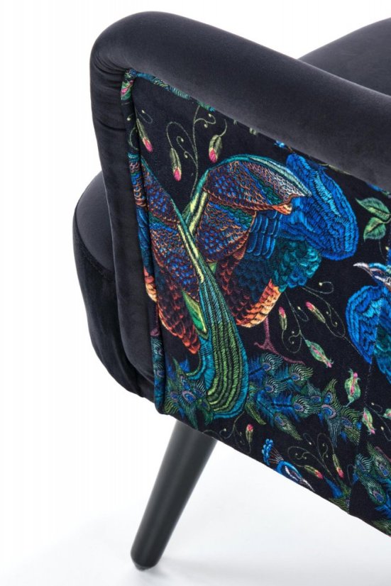 Křeslo PAGONI černá