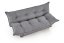 Pohovka PILLOW sivá