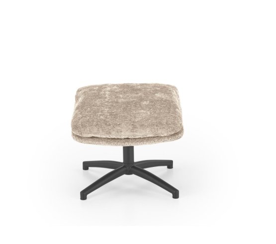 Kreslo DARIO s podnožkou béžové