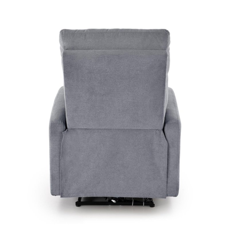 Relaxační křeslo CARINIO šedé