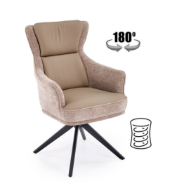 Jídelní křeslo K611 tmavě béžová