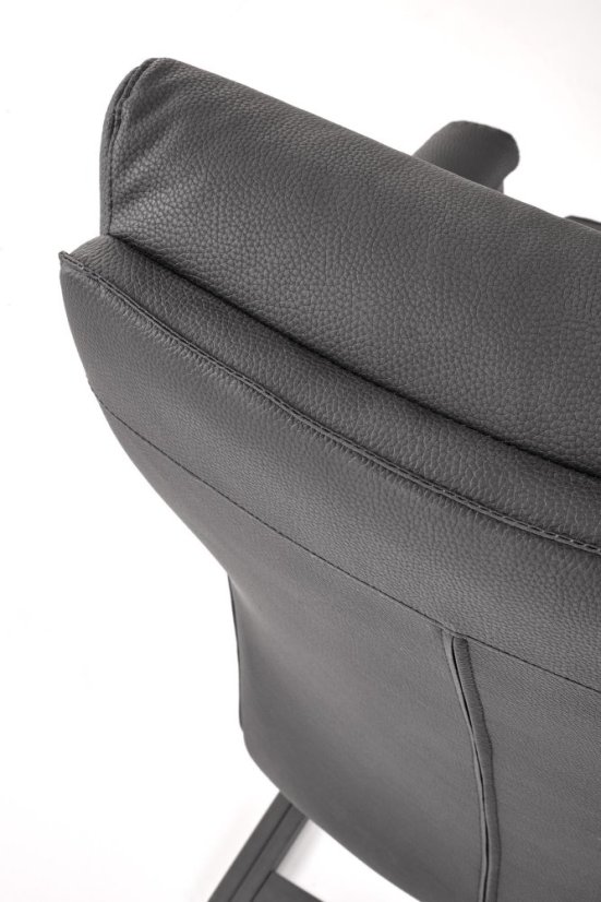 Konferenční židle ADRIANO SKID černá