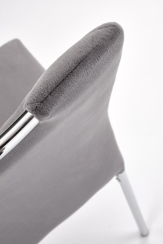 Jedálenská stolička K578 sivá