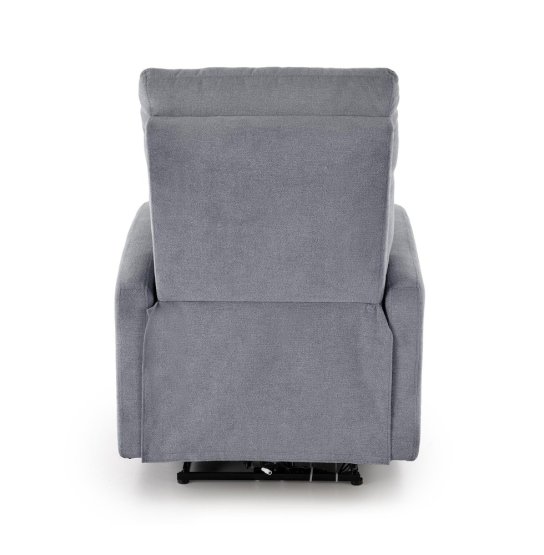 Relaxačné kreslo CARINIO sivé