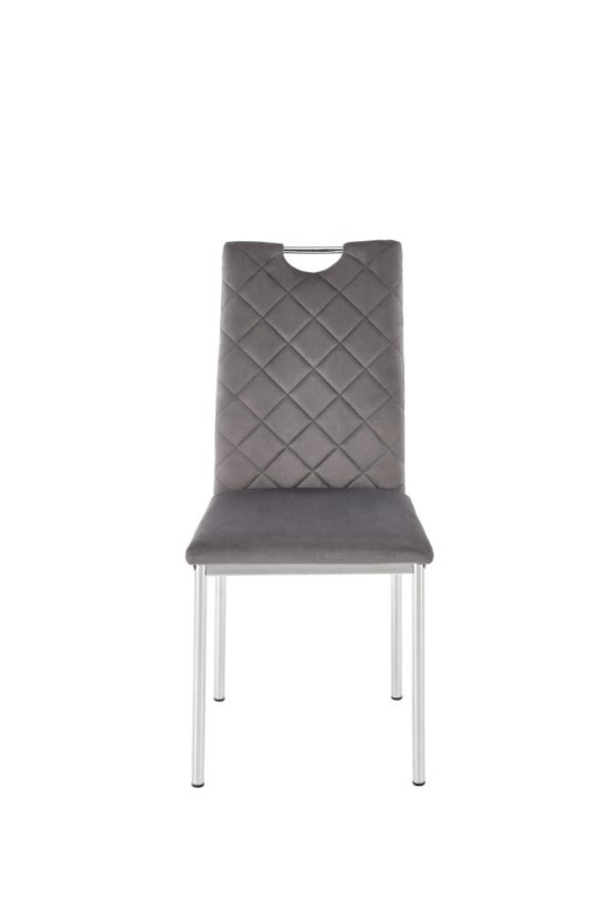 Jedálenská stolička K578 sivá