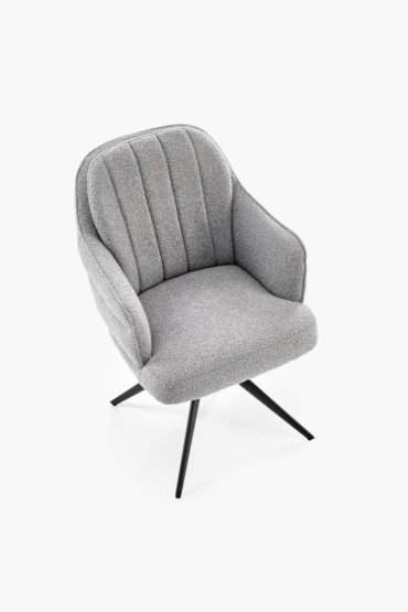 Jedálenské kreslo K570 sivá