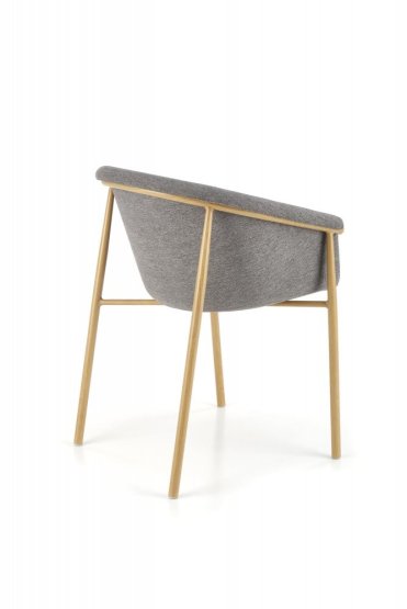 Jídelní židle / křeslo K489 šedá