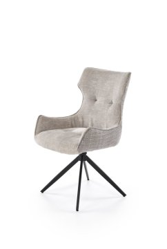 Jedálenská stolička / kreslo K573 sivá