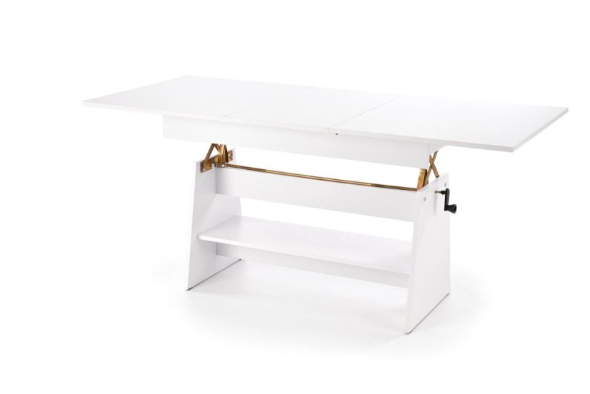 Rozkládací konferenční stolek ERIKA bílá