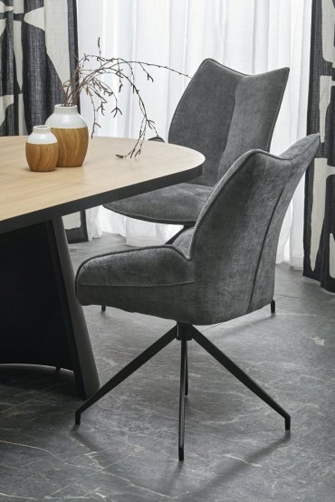 Rozkladací jedálenský stôl GIACOMO 180(240)x100 prírodný/čierny