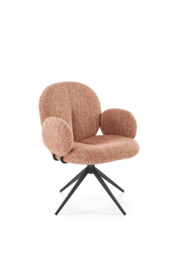 Jedálenská stolička / kreslo K568 škoricová