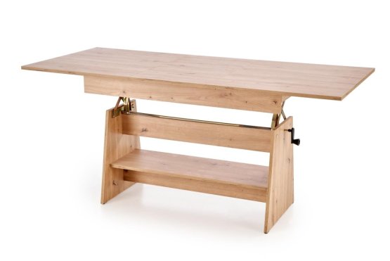 Rozkladací konferenčný stolík ERIKA dub artisan