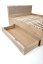 Posteľ BORNEO 160x200 dub artisan