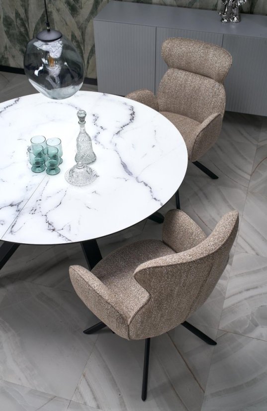 Jídelní židle / křeslo K571 béžová