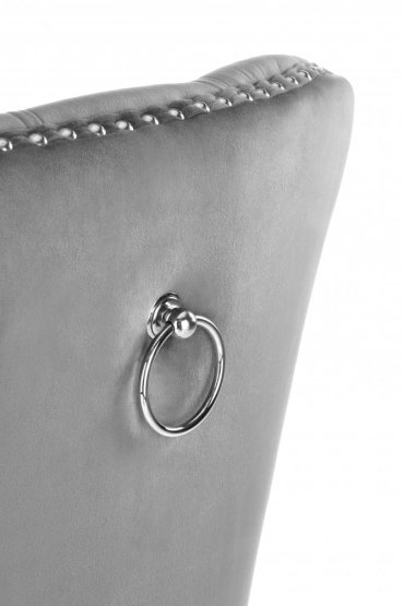 Jedálenská stolička MIYA sivá