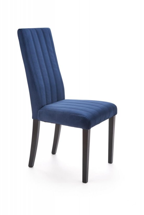 Jedálenská stolička DIEGO 2 velvet modrá