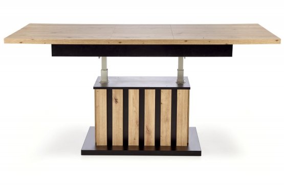 Konferenčný stolík BARETTI dub artisan/čierny
