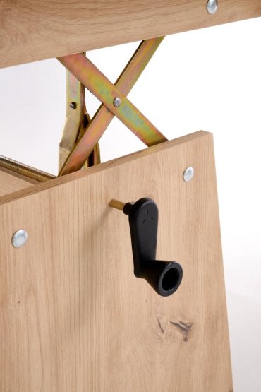 Rozkladací konferenčný stolík ERIKA dub artisan