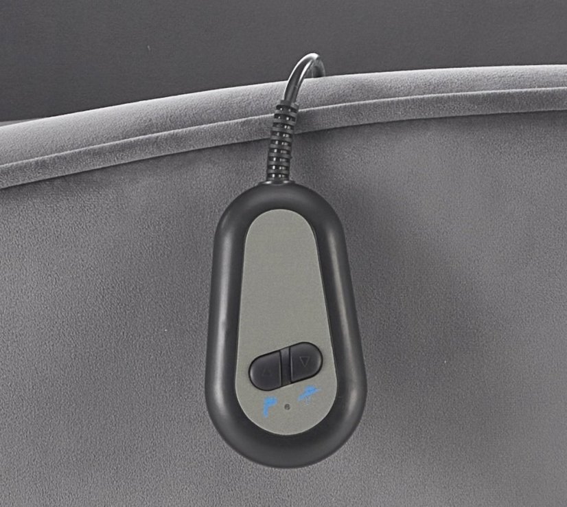 Relaxační křeslo MARONI šedé