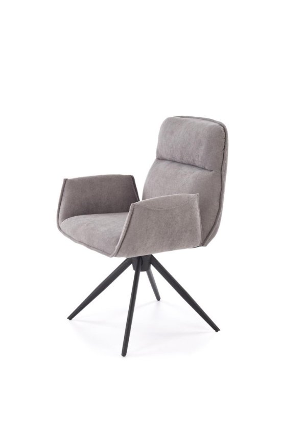 Jedálenské kreslo K574 sivá