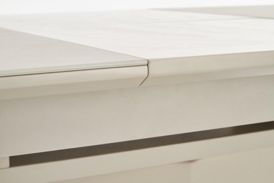 Rozkládací jídelní stůl SORENTO 140(180)x80 béžový mat
