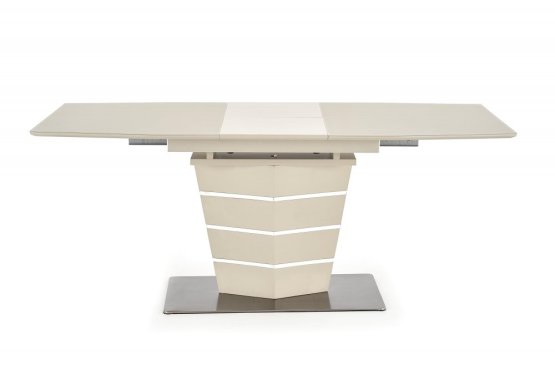 Rozkládací jídelní stůl SORENTO 140(180)x80 béžový mat