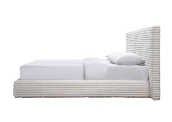 Čalúnená posteľ MADERA 160x200 krémová