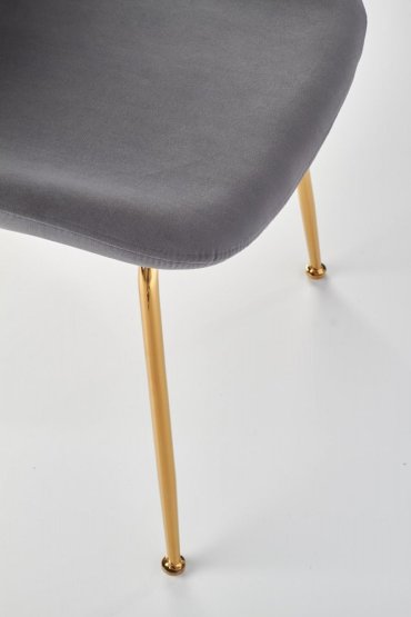 Jedálenská stolička K381 sivá