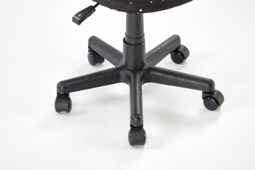 Dětská otočná židle BINGO černá