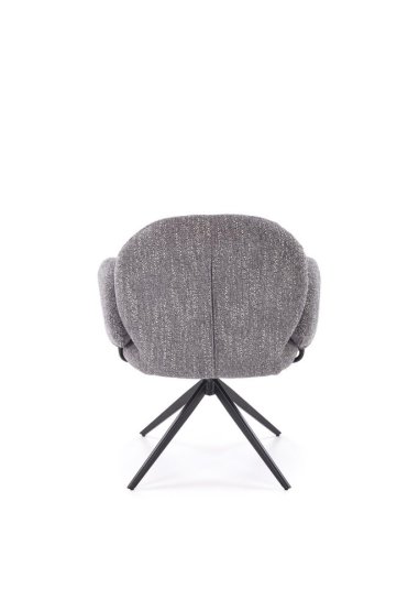 Jedálenská stolička / kreslo K568 sivá