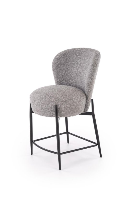 Barová stolička H126 sivá