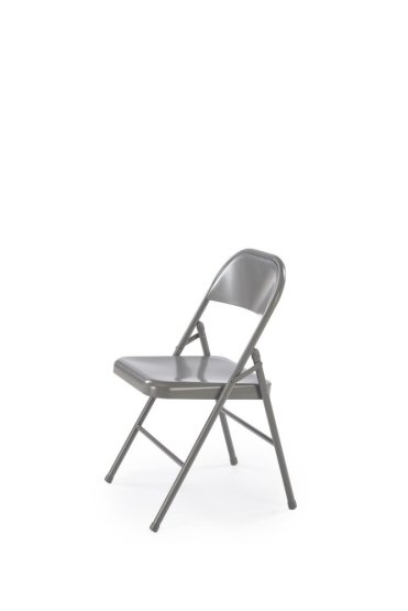 Skladacia stolička K565 sivá