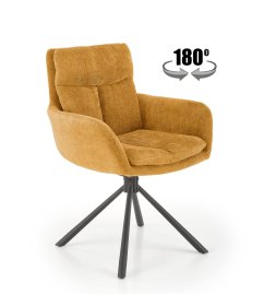 Jedálenské kreslo K495 horčicové