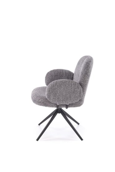 Jedálenská stolička / kreslo K568 sivá