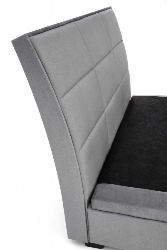 Čalúnená posteľ CONTINENTAL 2 160x200 sivá