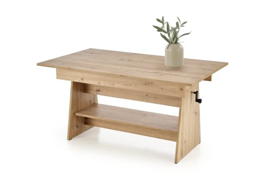 Rozkladací konferenčný stolík ERIKA dub artisan