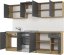 Kuchynská linka DARIA 240 dub craft/antracit