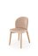 Jídelní židle BASSO dub přírodní/béžová