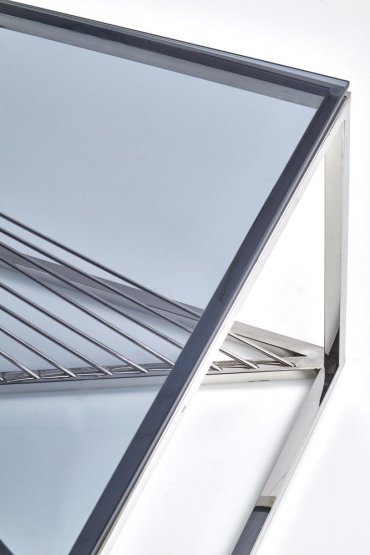 Konferenčný stolík INFINITY strieborný