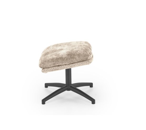 Kreslo DARIO s podnožkou béžové