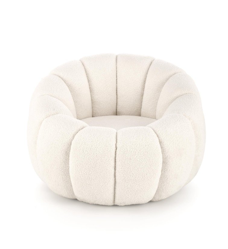 Odpočinkové křeslo GASPAR krémové